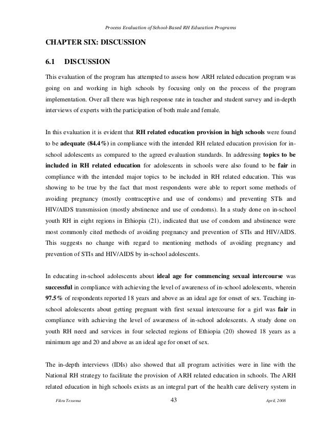 School Based Rh Program Evaluation Report The Case Of Hawassa High School Narrative Essay also How To Write A Thesis Statement For A Essay Essay About Healthy Diet