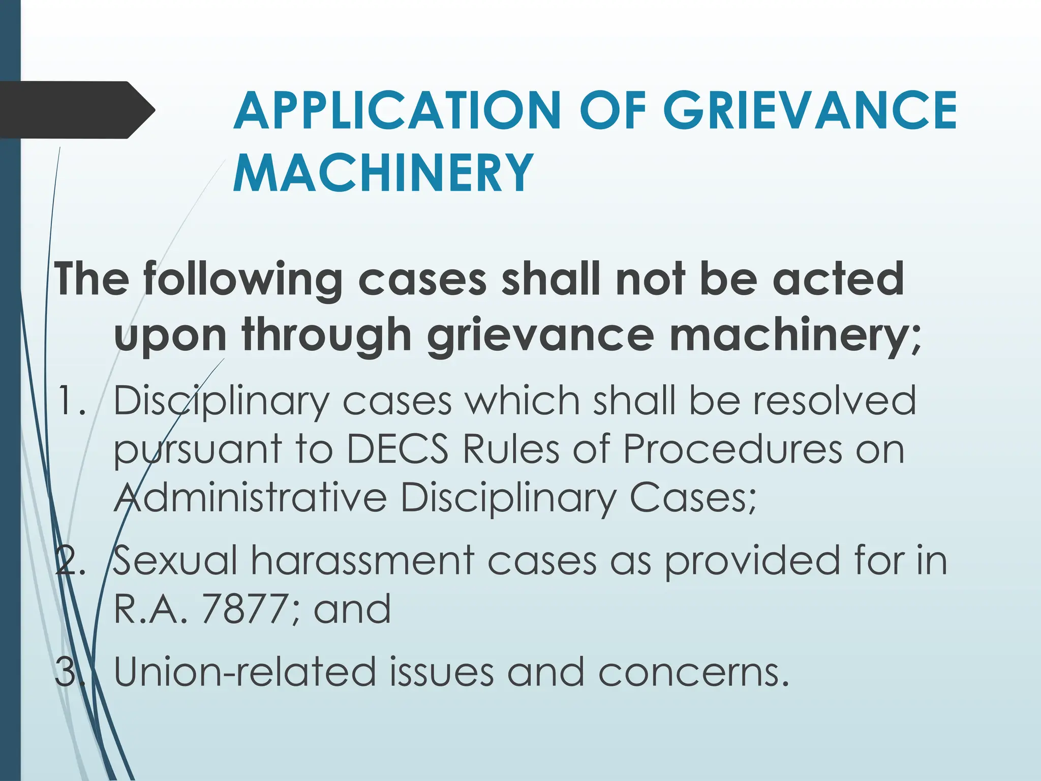 School grievance committee deped order no 35 s 2004 pptx