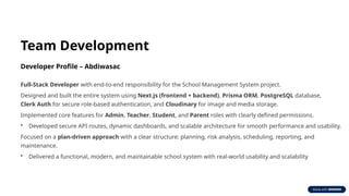 School Management System Introduction Pptx