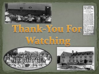 School 100 years ago expo