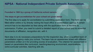 School Accreditation : Meaning, Criteria and Benefits | PDF