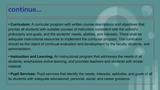 School Accreditation : Meaning, Criteria and Benefits | PDF