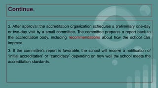 School Accreditation : Meaning, Criteria and Benefits | PDF