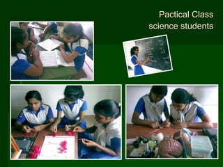 Pactical Class science students 