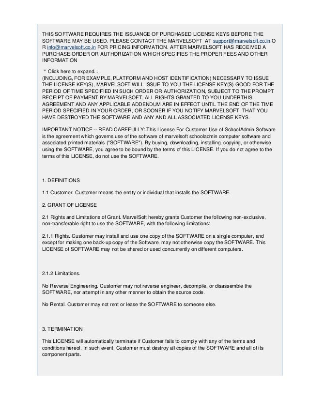 schooladmin school fees collection accounting software schooladmin lite 6 0 license agreement 6 - Topic Proposal Example schooladmin school fees collection accounting software schooladmin lite 6 0 license agreement 6 - Topic Proposal Example