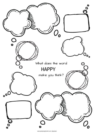 What does the word
make you think?
HAPPY
www.pookyknightsmith.com | @pookyh
 