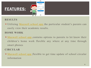 Android app for school management | PPTX