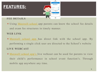 Android app for school management | PPTX