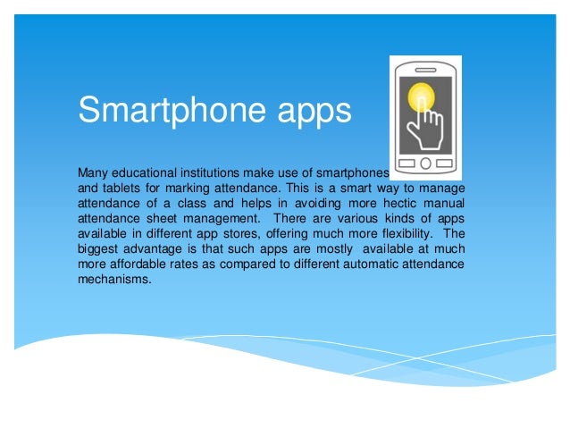 school attendance tracking ppt