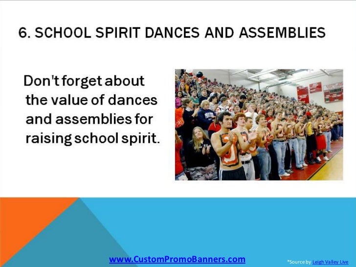 How To Build School Spirit
