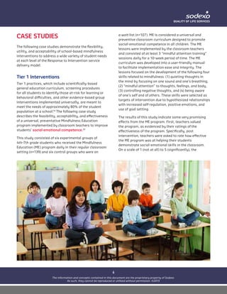 School Based Mindfulness Interventions Within a Response to ...