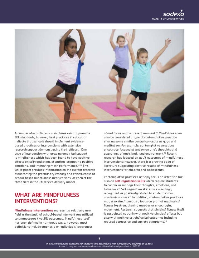 School Based Mindfulness Interventions Within A Response To Intervent School based mindfulness interventions within a response to intervent
