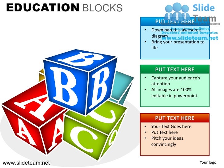 building blocks of education