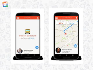 School Bus tracking App | PDF