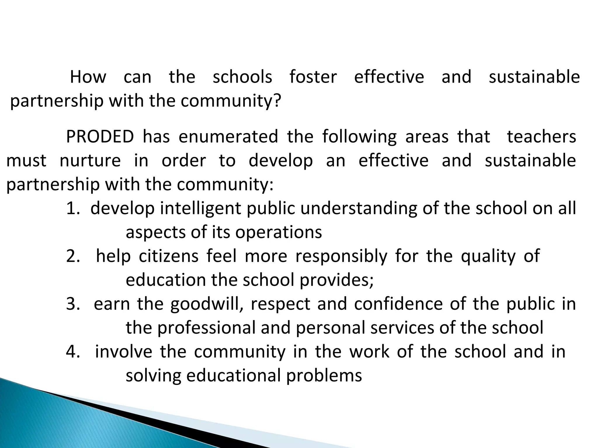 School community partnership | PPT