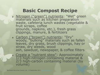 School composting options presentation | PPTX