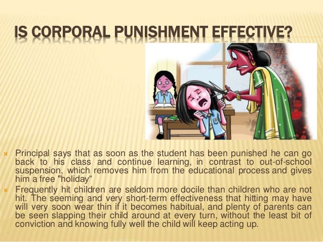 Corporal punishment essays