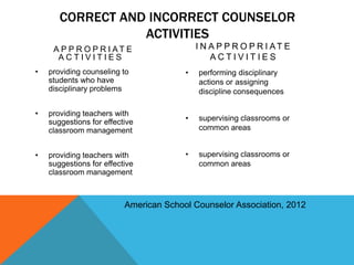 School counselors ppt | PPTX
