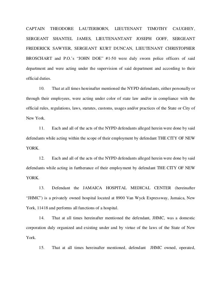 schoolcraft lawsuit vs comp stat nypd jamaica hospital doctors note