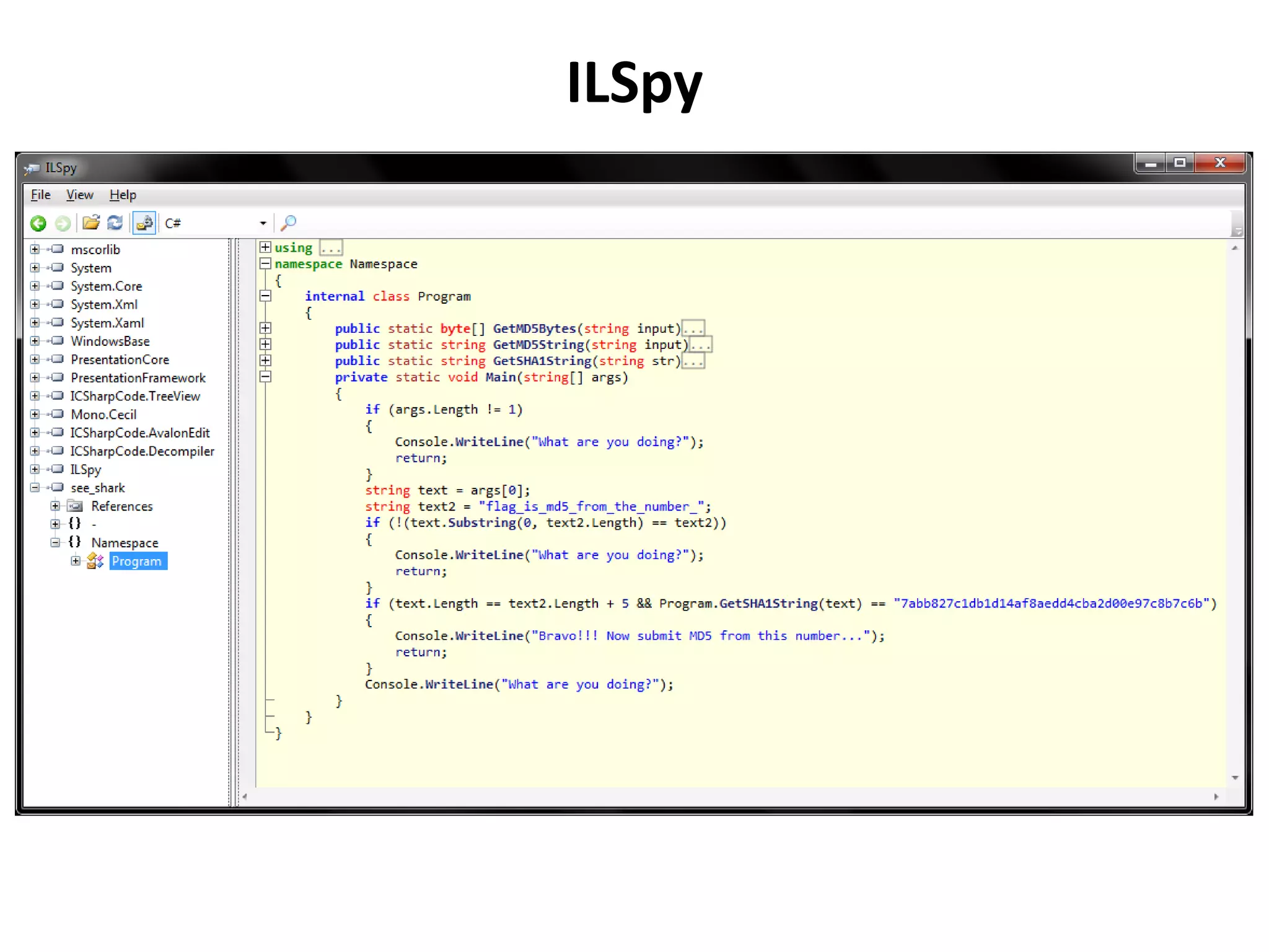 ILSpy