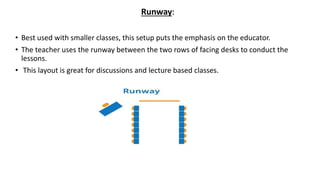 Runways Learning School Activities and Arranging the class | PPTX