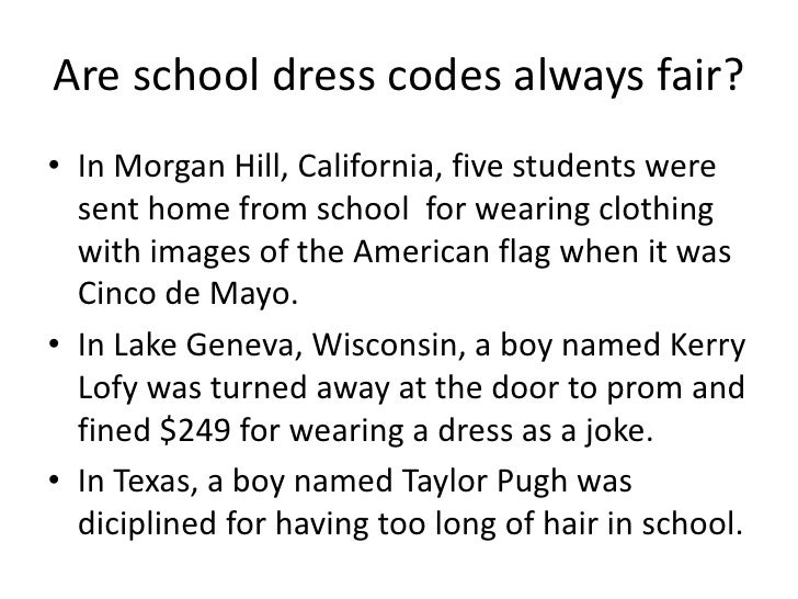 School dress codes kristen and peace
