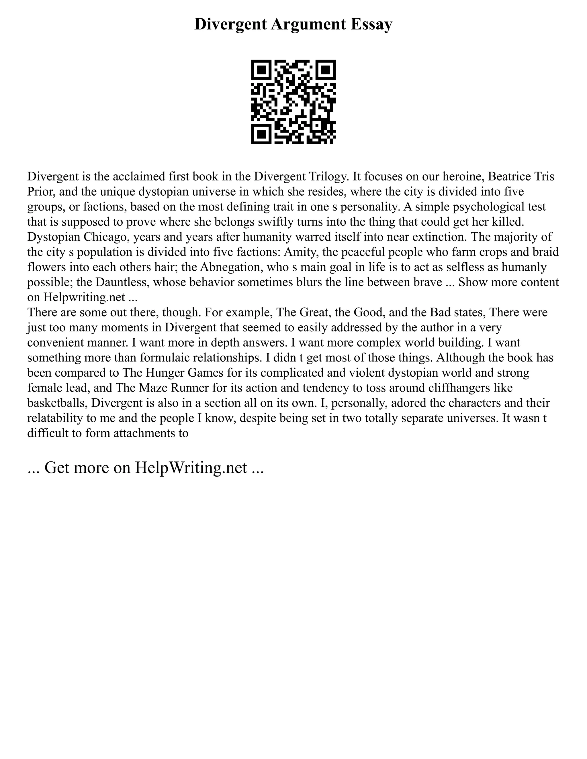 School Essay Examples Of Editorial Essays | PDF