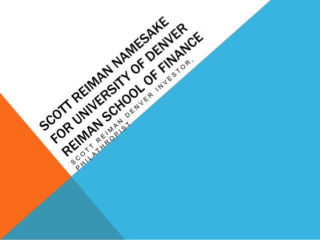 reiman school of finance