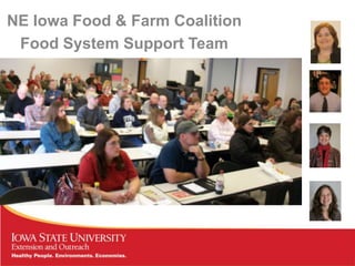 NE Iowa Food & Farm Coalition
 Food System Support Team


  Child Nutrition Programs
  Procurement Overview
 