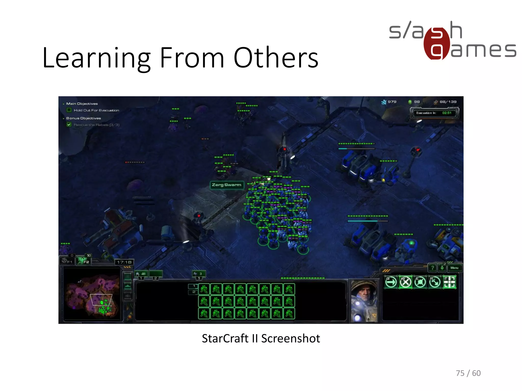 Learning From Others
75 / 60
StarCraft II Screenshot
 