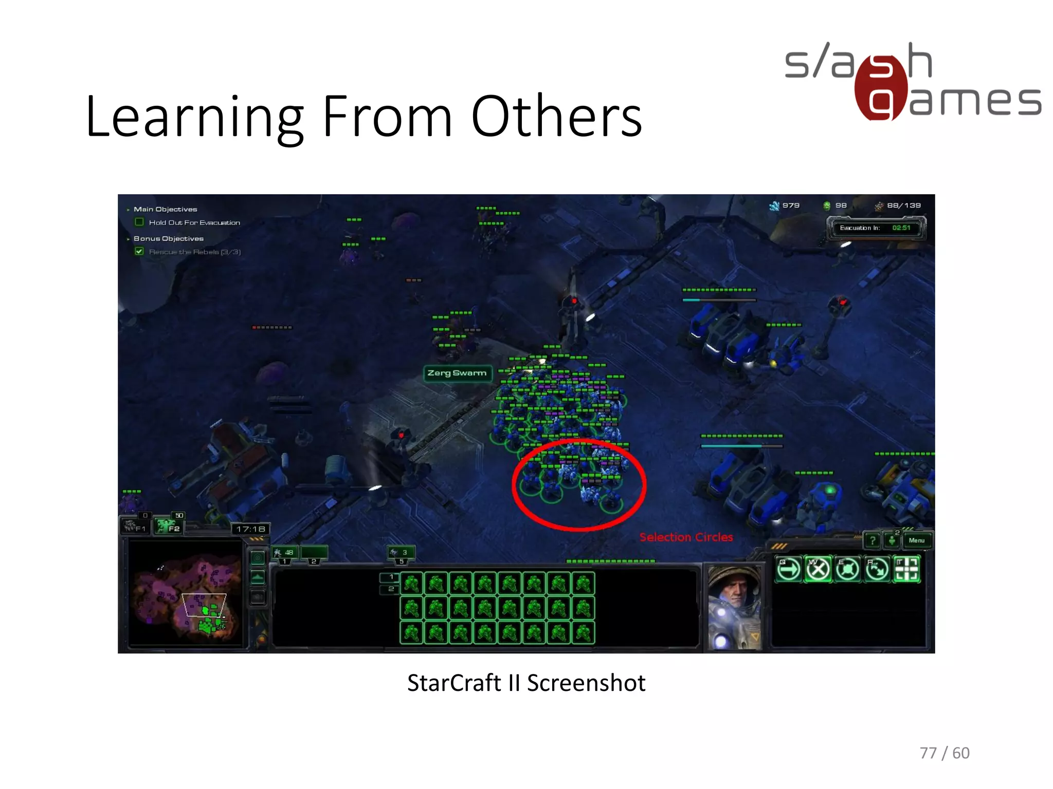 Learning From Others
77 / 60
StarCraft II Screenshot
 