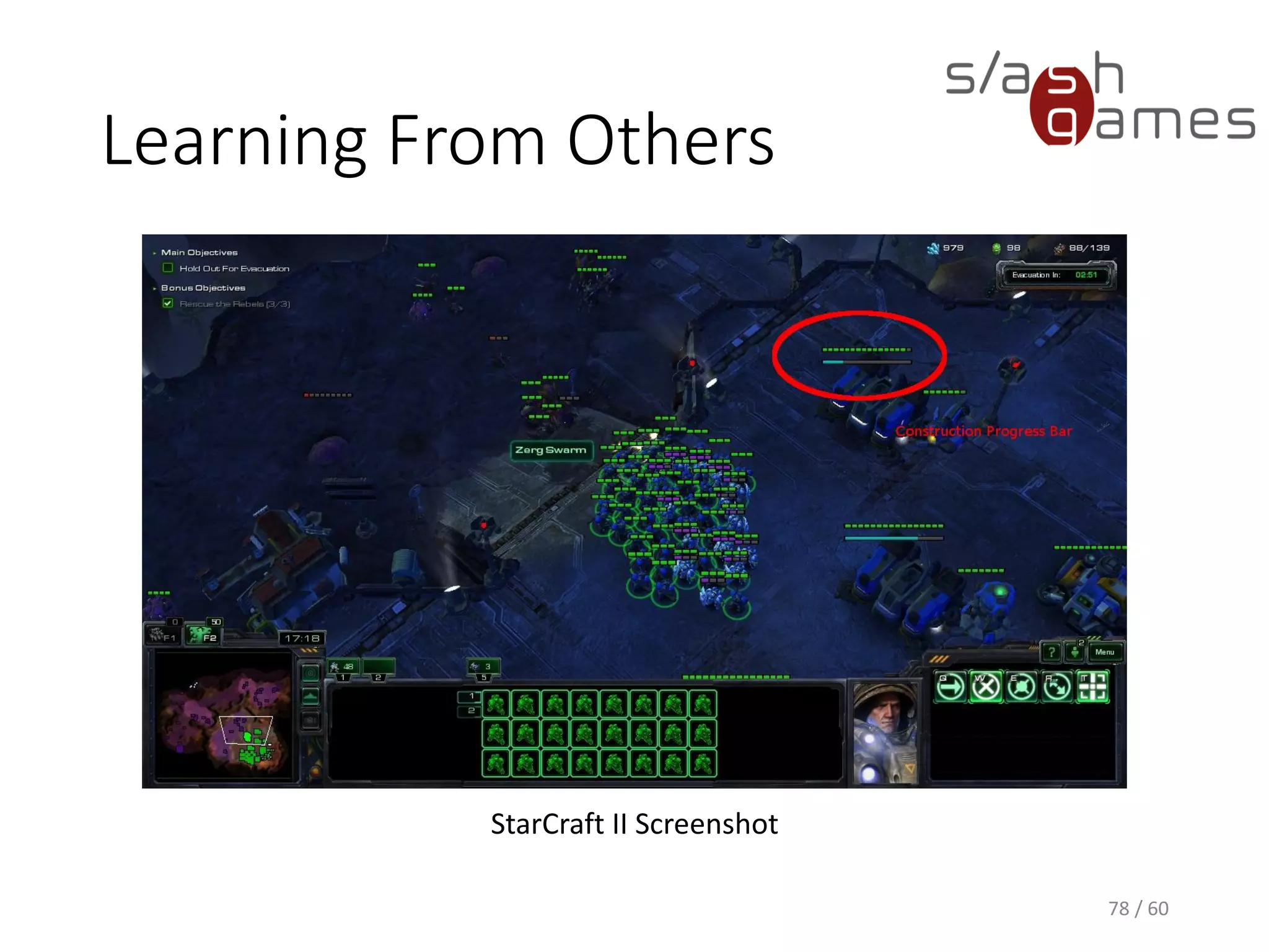 Learning From Others
78 / 60
StarCraft II Screenshot
 