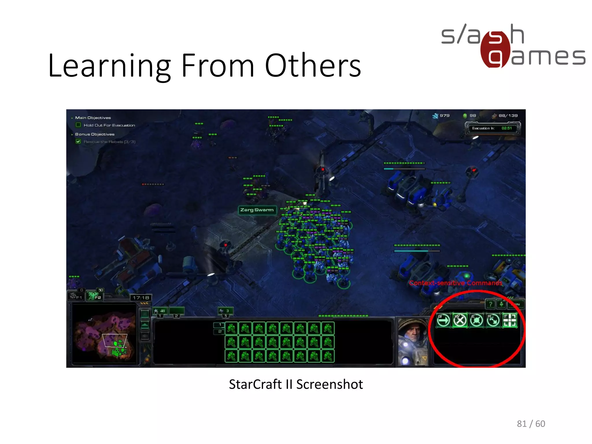 Learning From Others
81 / 60
StarCraft II Screenshot
 