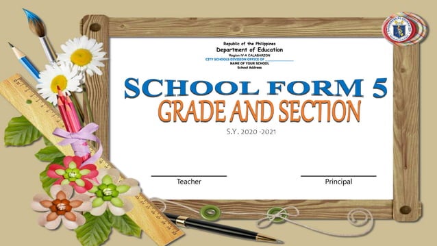 school form front page (1).pptx............. | PPTX | Education