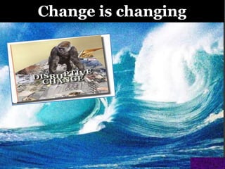 #OUSR
Change is changing
 