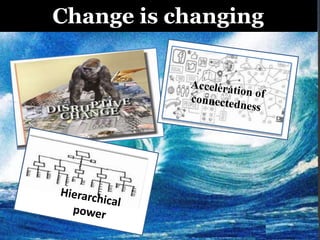 #OUSR
Change is changing
 