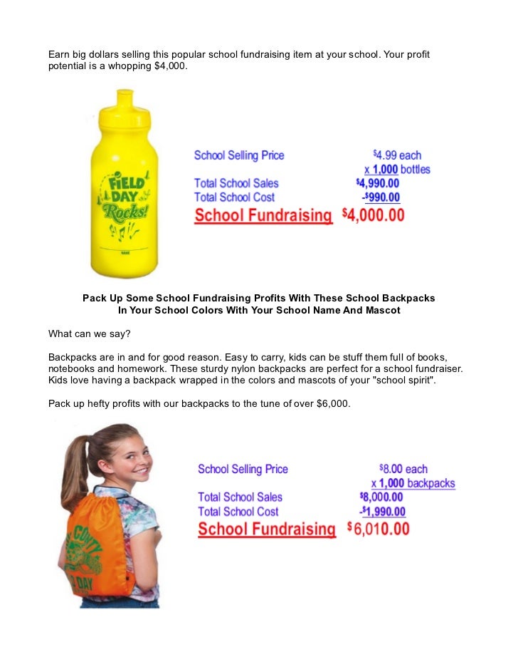 Successful School Fundraiser Ideas for School Stores and School Events