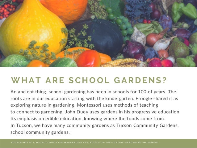 School Gardens Movement