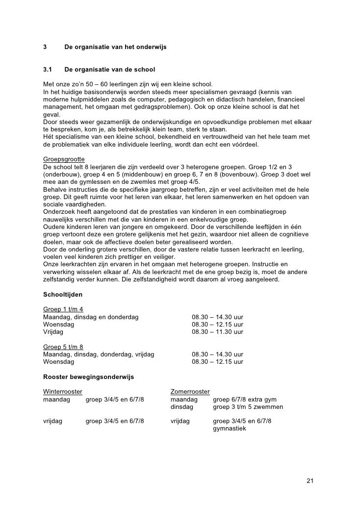 Schoolgids Daalderschool 2008 2009 Definitief
