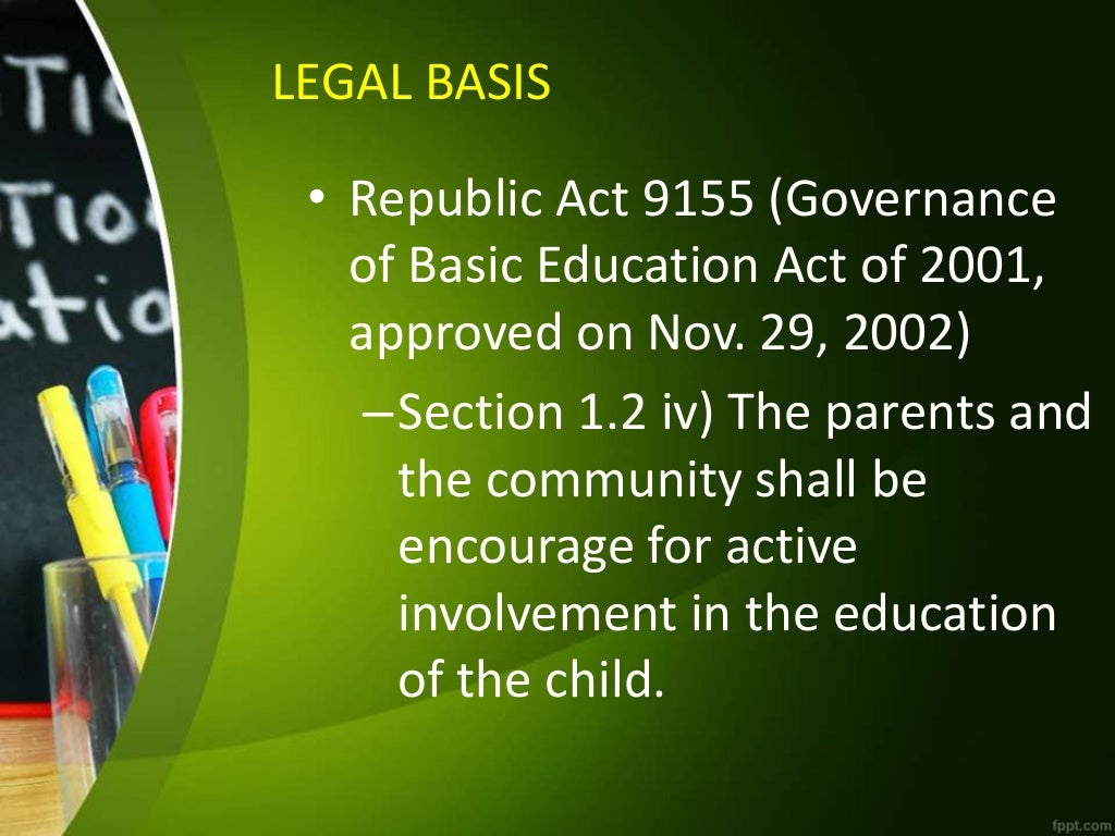 DepEd School Governing Council (SGC) Orientation