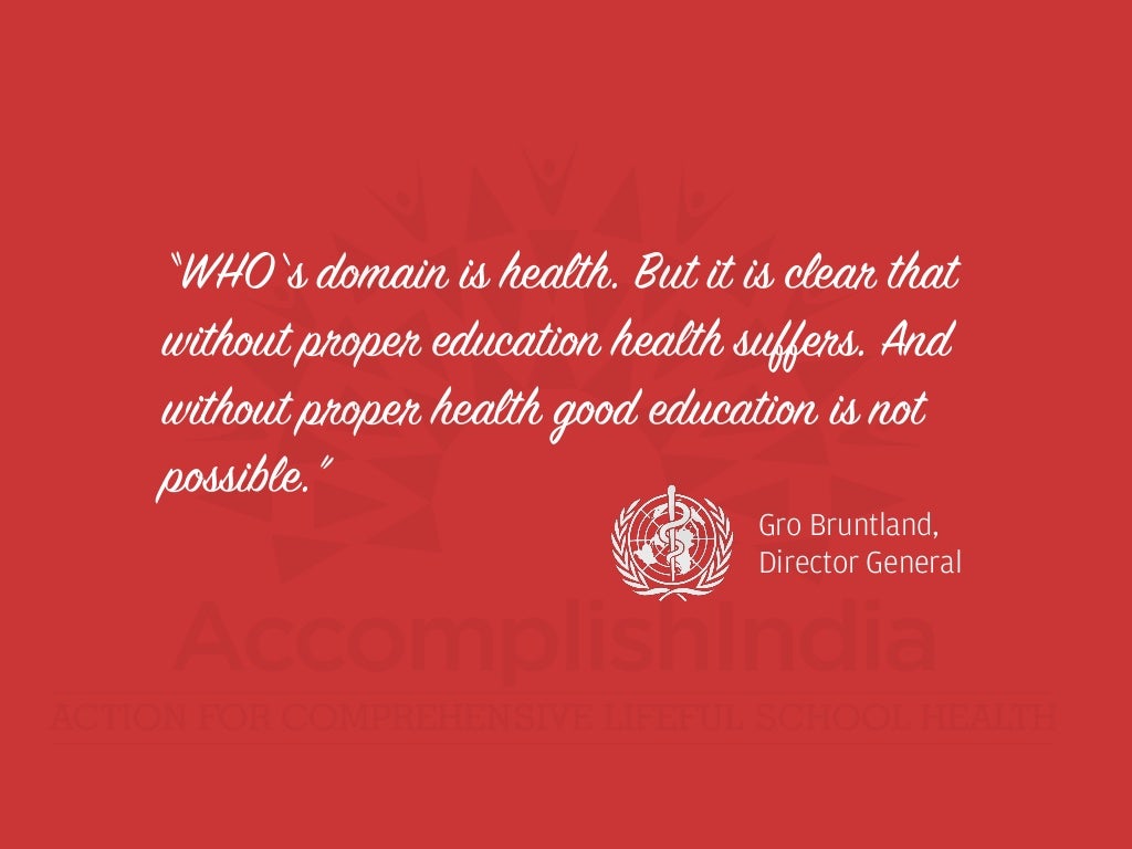 School Health Programme