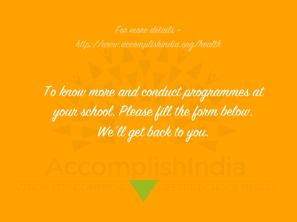 School Health Programme