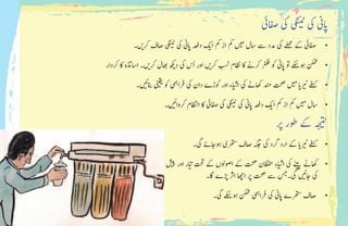 ‫افصیئ‬ ‫یک‬ ‫ی‬‫ک‬
‫ن‬
�‫ی‬�
‫ٹ‬
� ‫یک‬ ‫اپین‬
•	‫۔‬ ‫ی‬�‫رک‬ ‫اصف‬ ‫ی‬‫ک‬
‫ن‬
�‫ی‬�
‫ٹ‬
� ‫یک‬ ‫اپین‬ ‫دہعف‬ ‫ی‬�‫ا‬ ‫مک‬ ‫از‬ ‫مک‬ ‫ی‬‫م‬ ‫اسل‬ ‫ےس‬ ‫دمد‬ ‫یک‬ ‫ےلمع‬ ‫ےک‬ ‫افصیئ‬
•	‫رکدار‬ ‫اک‬ ‫ااسذتہ‬ ‫۔‬ ‫ی‬�‫رک‬ ‫اھبل‬ ‫ی‬�‫د‬ ‫یک‬ ‫ُس‬‫ا‬ ‫اور‬ ‫ی‬�‫رک‬ ‫بسن‬ ‫اظنم‬ ‫اک‬ ‫رکےن‬ ‫رٹلف‬ ‫وک‬ ‫اپین‬ ‫وت‬ ‫وہےکس‬ ‫نکمم‬
•	‫۔‬ ‫ی‬
‫ئ‬
�‫انب‬
‫ن‬
‫ی‬
‫ق‬
‫ی‬
� ‫وک‬ ‫رفایمہ‬ ‫یک‬ ‫دان‬ ‫وکڑے‬ ‫اور‬ ‫اء‬‫ی‬
‫ش‬
�‫ا‬ ‫یک‬ ‫اھکےن‬ ‫دنم‬ ‫تحص‬ ‫ی‬‫م‬ ‫ا‬‫ی‬�‫ر‬ ‫ی‬
‫ٹ‬
� ‫ے‬‫ف‬‫ی‬�‫ک‬
•	‫۔‬ ‫ی‬
‫ئ‬
�‫رکوا‬ ‫ااظتنم‬ ‫اک‬ ‫افصیئ‬ ‫یک‬ ‫ی‬‫ک‬
‫ن‬
�‫ی‬�
‫ٹ‬
� ‫یک‬ ‫اپین‬ ‫دہعف‬ ‫ی‬�‫ا‬ ‫مک‬ ‫از‬ ‫مک‬ ‫ی‬‫م‬ ‫اسل‬
‫رپ‬ ‫وطر‬ ‫ےک‬ ‫ج‬ ‫ی‬
‫ت‬ ‫ن‬
�
•	‫یگ۔‬ ‫وہاجےئ‬ ‫رھتسی‬ ‫اصف‬ ‫ہگج‬ ‫یک‬ ‫رگد‬ ‫ارد‬ ‫ےک‬ ‫ا‬‫ی‬�‫ر‬ ‫ی‬
‫ٹ‬
� ‫ے‬‫ف‬‫ی‬�‫ک‬
•	
‫ش‬
‫ی‬ ‫پ‬� ‫اور‬ ‫ار‬‫ی‬
‫ت‬
� ‫تحت‬ ‫ےک‬ ‫اوصولں‬ ‫ےک‬ ‫تحص‬ ‫اظفحن‬ ‫اء‬‫ی‬
‫ش‬
�‫ا‬ ‫یک‬
‫ن‬
‫ی‬ ‫پ‬� ‫اھکےن‬
‫اگ۔‬ ‫ڑپے‬ ‫ارث‬ ‫ااھچ‬ ‫رپ‬ ‫تحص‬ ‫ےس‬ ‫یگ۔سج‬ ‫ی‬
‫ئ‬
�‫اج‬ ‫یک‬
•	‫یگ۔‬ ‫وہےکس‬ ‫نکمم‬ ‫رفایمہ‬ ‫یک‬ ‫اپین‬ ‫رھتسے‬ ‫اصف‬
 