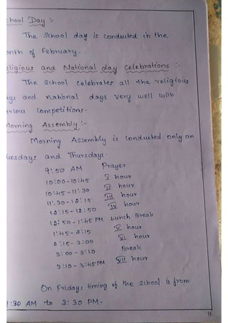 School induction program report | PDF