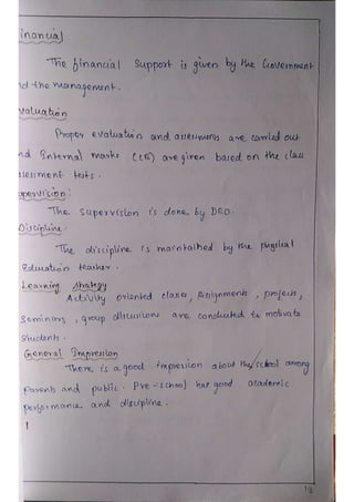 School induction program report | PDF