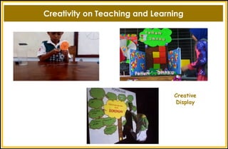 Creativity on Teaching and Learning
Creative
Display
 