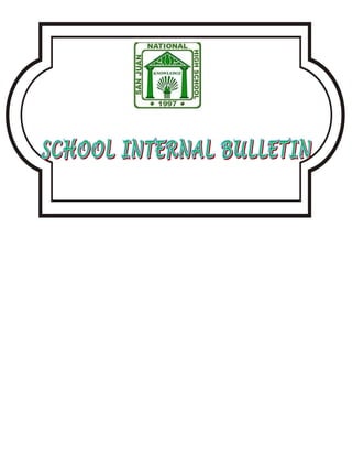 School internal bulletin