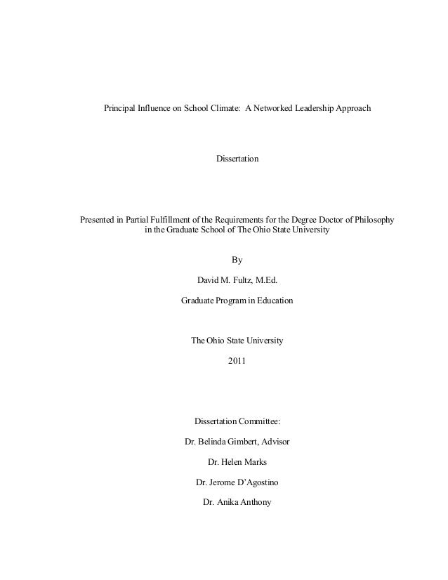 dissertation on leadership in education dissertation on leadership in education