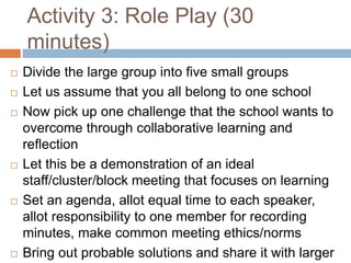 Learning Module Role Out Module 13: School Leadership : Concepts and Application | PPTX