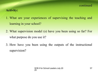 Scb Activity School leadership, SCB II PPTs Final July 2025.pptx